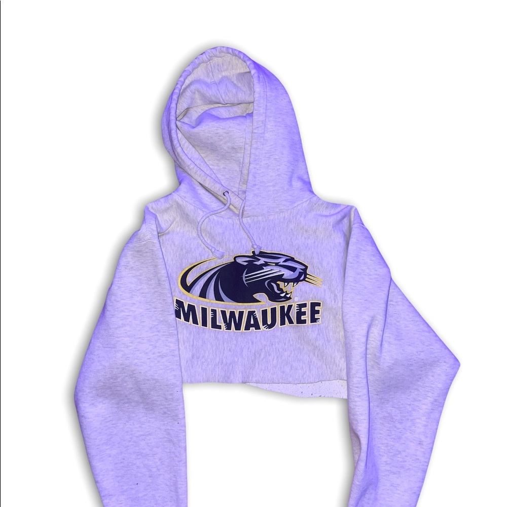 UW Milwaukee Cropped Hoodie
